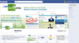 facebook timeline pages -  health care, medical, dental business