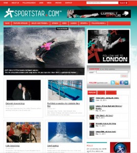 health fitness website design